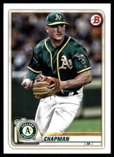 Matt Chapman 2020 Bowman #73 Athletics MLB READ FREE SHIPPING AutographDen