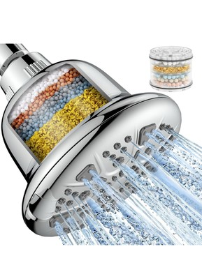 #ad MakeFit Filtered Shower Head High Pressure Shower Head with Filter for Hard... $19.99
