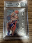 1996-97 Fleer Metal Allen Iverson #201 (RC) Authentic Autograph BGS Auto 10