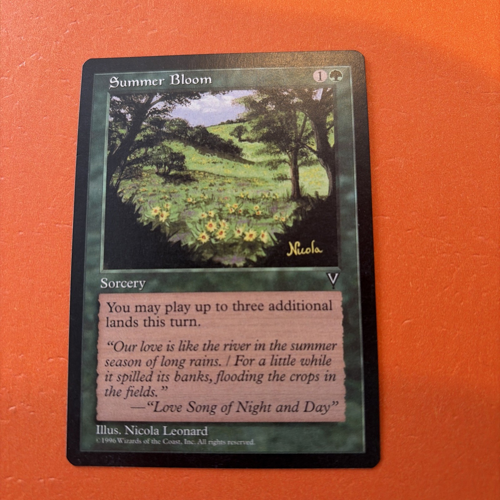 Summer Bloom mtg visions