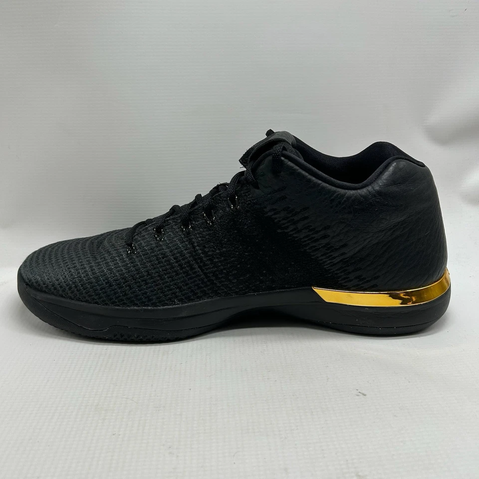 Zapatos de baloncesto Nike Air Jordan 31 XXXI bajos negros dorados para hombre talla 15 897564-023 Foto 4 de 4