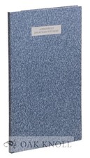 Jonathan Williams / APOSIOPESES ODDS & ENDS 1988