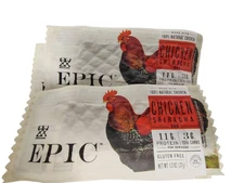 EPIC Chicken Sriracha Bars 1.3oz, BB 3/26, Keto & Paleo, Lot of 16 Bars