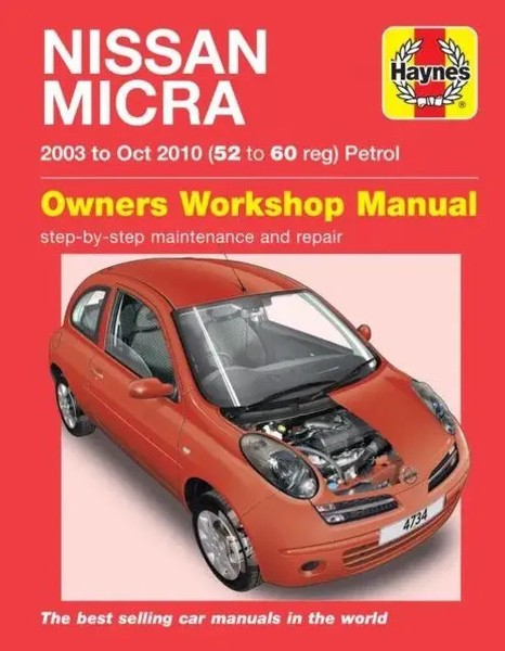 Haynes Publishing | Nissan Micra (03 - Oct 10) Haynes Repair Manual | Buch-image