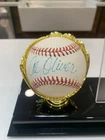 Al Oliver Pittsburgh Pirates Signed Autograph OMLB Baseball