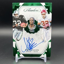 2024 PANINI FLAWLESS Marcus Allen Career Progressions HOF Auto #4/5 RARE