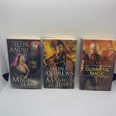 Lot of 5 Ilona Andrews Kate Daniels MM Paperback Novels
