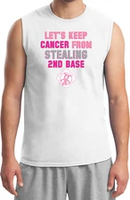 Buy Cool Shirts Breast Cancer T-shirt Second Base Muscle Tee