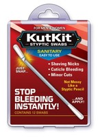 5 Pack Kutkit Sanitary Styptic Swabs For Men And Women - 12 Count Each on sale 5 Pack Kutkit Sanitary Styptic Swabs For Men And Women - 12 Count Each on sale