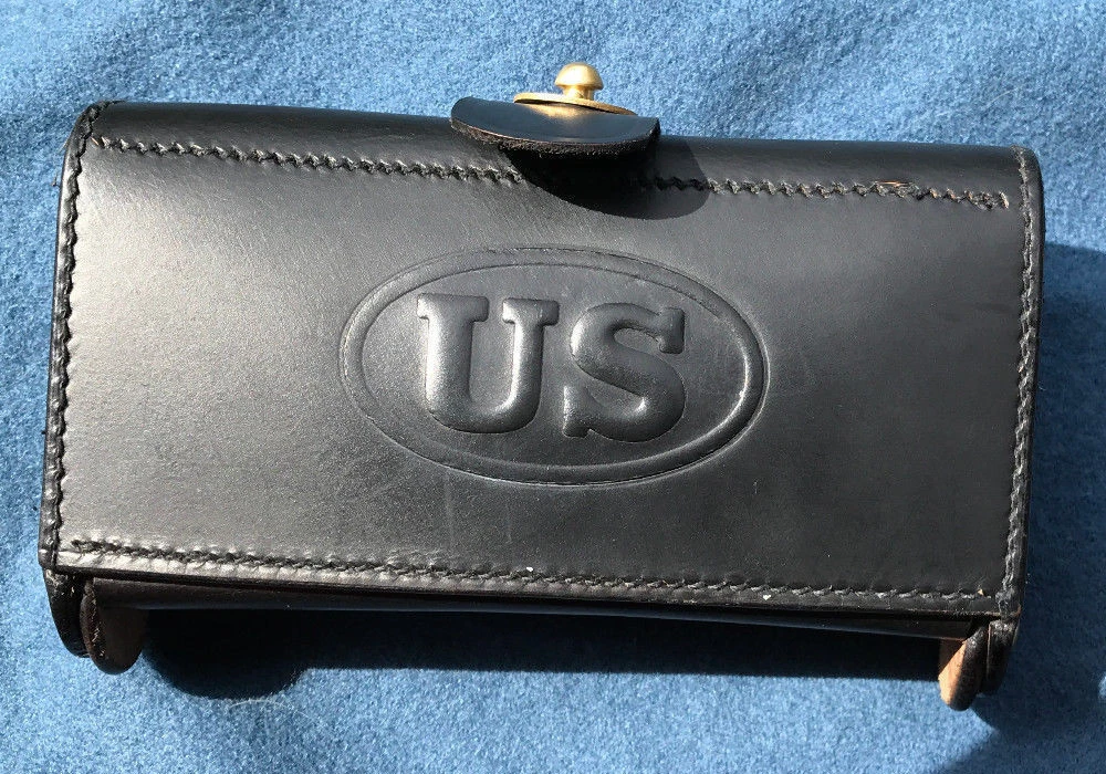 Army M1874 McKeever Leather Ammo Pouch Type 1 for .45-70