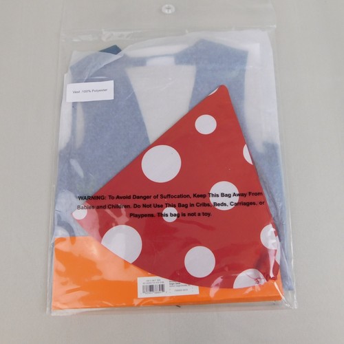 Toddler Gnome Halloween Costume Vest with Headpiece One Size Hyde & EEK! #1222 - Picture 8 of 9
