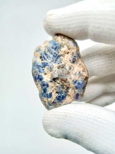 grosse iolite, iolite en vrac brute, ioïte naturelle pierre précieuse brute 133 Ct 40x31 mm - Photo 2 sur 8