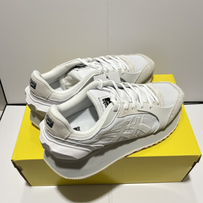 最安！Onitsuka Tiger MOAGE CO ホワイト スニーカー Onitsuka Tiger オニツカタイガー スニーカー MOAGE モアージュ