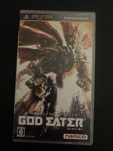 God Eater + God Eater: Burst - Sony PSP Japan Game w Manual - Picture 2 of 9