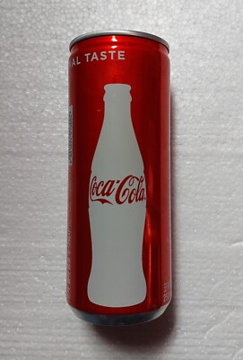 Empty COCA-COLA can SOUTH KOREA Tall 250ml Coke 2018 Coke Design