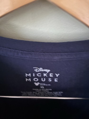 T-shirt uomo Disney Topolino manica corta blu cotone taglia XL - Foto 3 di 4