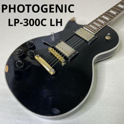 Electric Guitar Photogenic LP-300C Black Left-handed Sound