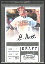 2017 Panini Contenders Draft Picks Ticket Prospect Auto D.L. DL Hall Auto #33