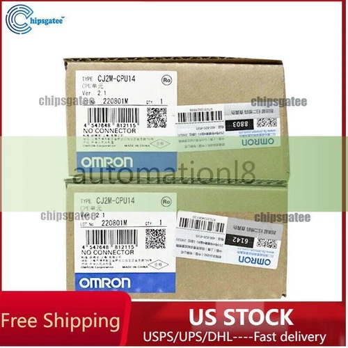 New Omron CJ2M-CPU14 PLC Module CPU Unit CJ2M-CPU14