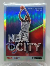 John Wall 2019-20 Panini Hoops Premium Stock NBA City 7 Silver Prizm Holo A9B
