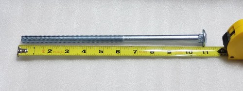 50 Pcs.- Brighton Best 1/2"-13 x 11" Carriage Bolts A307 Grade A Zinc Plated   - Picture 5 of 10
