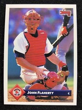 1993 Donruss John Flaherty #561 2nd Year.