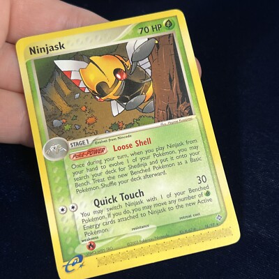 Ninjask 18/97 Ex Dragon Pokemon Card E Series Rare Non-Holo | eBay