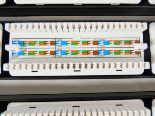 Cat6 24 Port Loaded Patch Panel SCP - Cat6 UTP, 1RU - QUANTITY OF 3 - Afbeelding 8 van 8