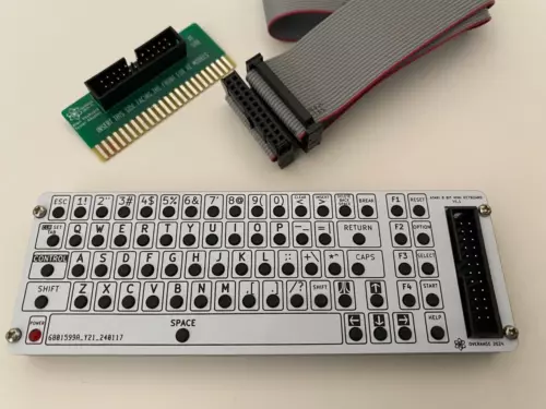 Atari Mini Plugin TEST Keyboard - 800XL 600XL 65XE 130XE YOU WILL LIKE IT A LOT