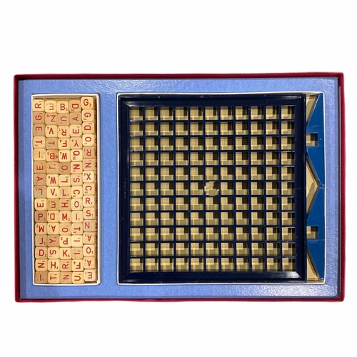 Scrabble RSVP Three Dimensional Crossword Game Vintage 1966 - COMPLETE! - Picture 2 of 5