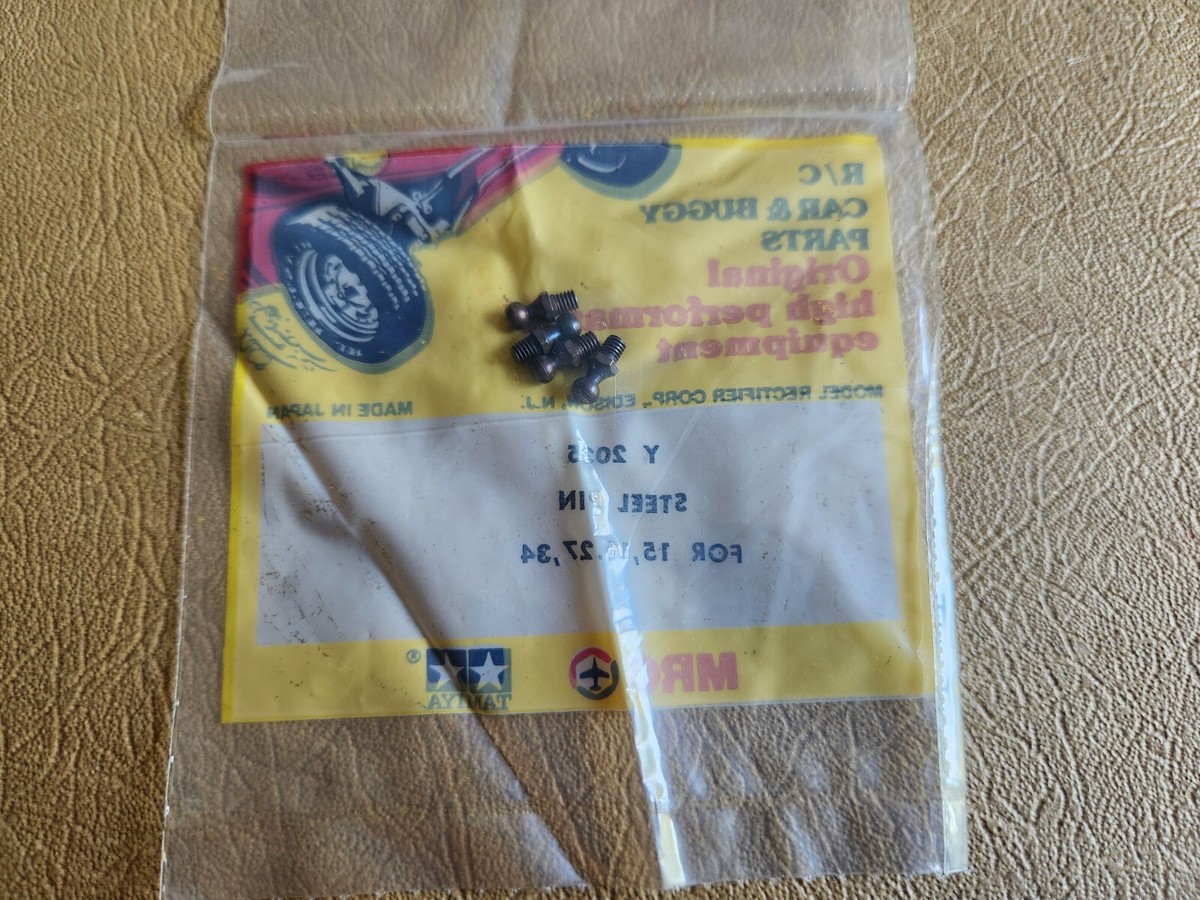 Vintage Tamiya Y2035 Steel Pin Ball Studs SRB NIB Sand