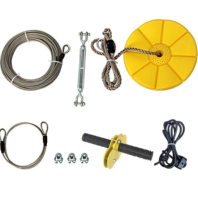Ctsc 95 Zip Line Kit For Children Backyard Fun Activities With