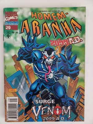 Homem Aranha 2099 29 (1996) - Spider-Man 2099 35 - 1st Venom 2099 Variant Brazil
