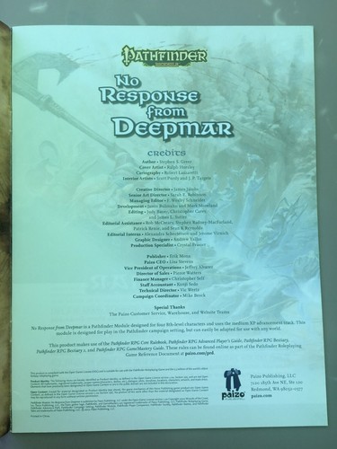 Pathfinder - Sin respuesta de Deepmar - PZ09536 - Imagen 3 de 3