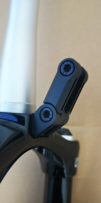 Lampenhalter lang für Suntour NEX-E25 Mobie schwarz Fahrrad