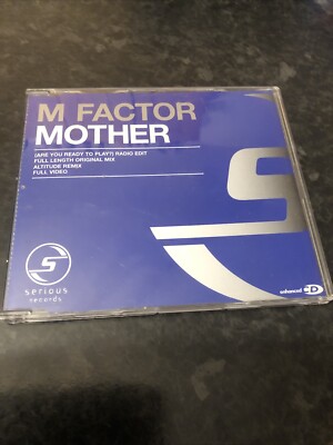 M Factor - Mother - 3 Track CD Single 2002