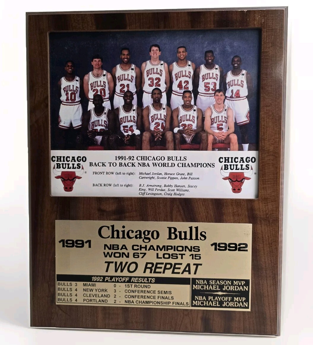 Michael Jordan Bulls 1991 Team Luc Longley 1991 Chicago Bulls