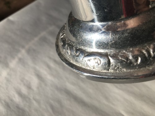 Aluminum Flange Cover for Approx 2.25" Outside Rod or Rail Dia. Tapered inside - Picture 3 of 12