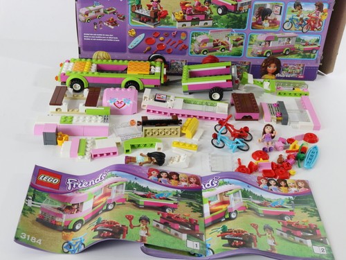 Lego Friends Adventure Camper Partly Built Set 3184 W/ Box & Instructions - 第 2/3 張圖片