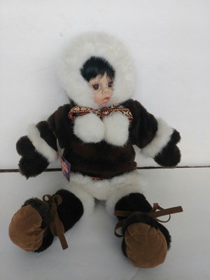 porcelain eskimo doll
