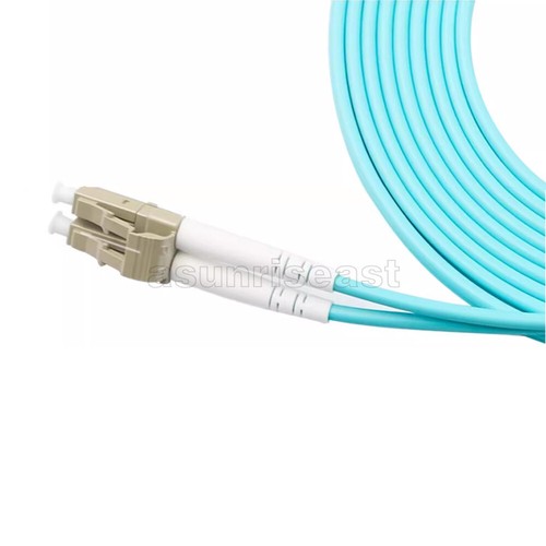 LC to LC 100Gbps OM4 Multimode Duplex Fiber Optic Patch Cord Jumper 1-40m lot - Picture 9 of 11