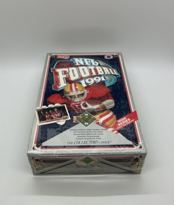 1991 Upper Deck High Series Find The Namath NFL Football Factory Sealed Box