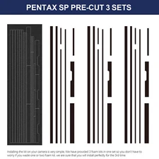 Pre-cut Light Seal Foam Sponge Kits For Asahi Pentax Spotmatic SP SPII SPF K1000