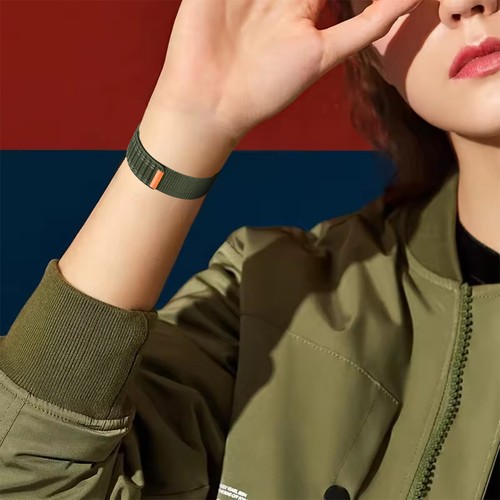 Elastyczna pętla Nylonowy pasek do Apple Watch Ultra 49mm 10 9 8 7 Sportowy pasek Bransoletka - Zdjęcie 6 z 20