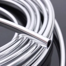 20FT Car Chrome Moulding Trim Strip Auto Door Edge Scratch Guard Protector Cover