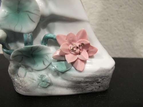Vintage Japanese Asian Geisha Woman Porcelain Figurine 11 3/4" - Picture 3 of 7