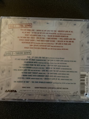 RARE WHITNEY GREATEST HITS PROMO NEW UNSEALED FREE SHIPPING US ONLY LOWEST EBAY - Foto 4 di 24