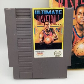 Ultimate Basketball (NES) Nintendo Plastic Protective Case 1990 Untested