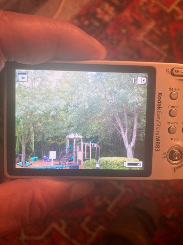 Kodak Easy Share M883-SILVER 8.0 MP-Digital Camera-SD Card & Charger-Tested Exc - Picture 9 of 16