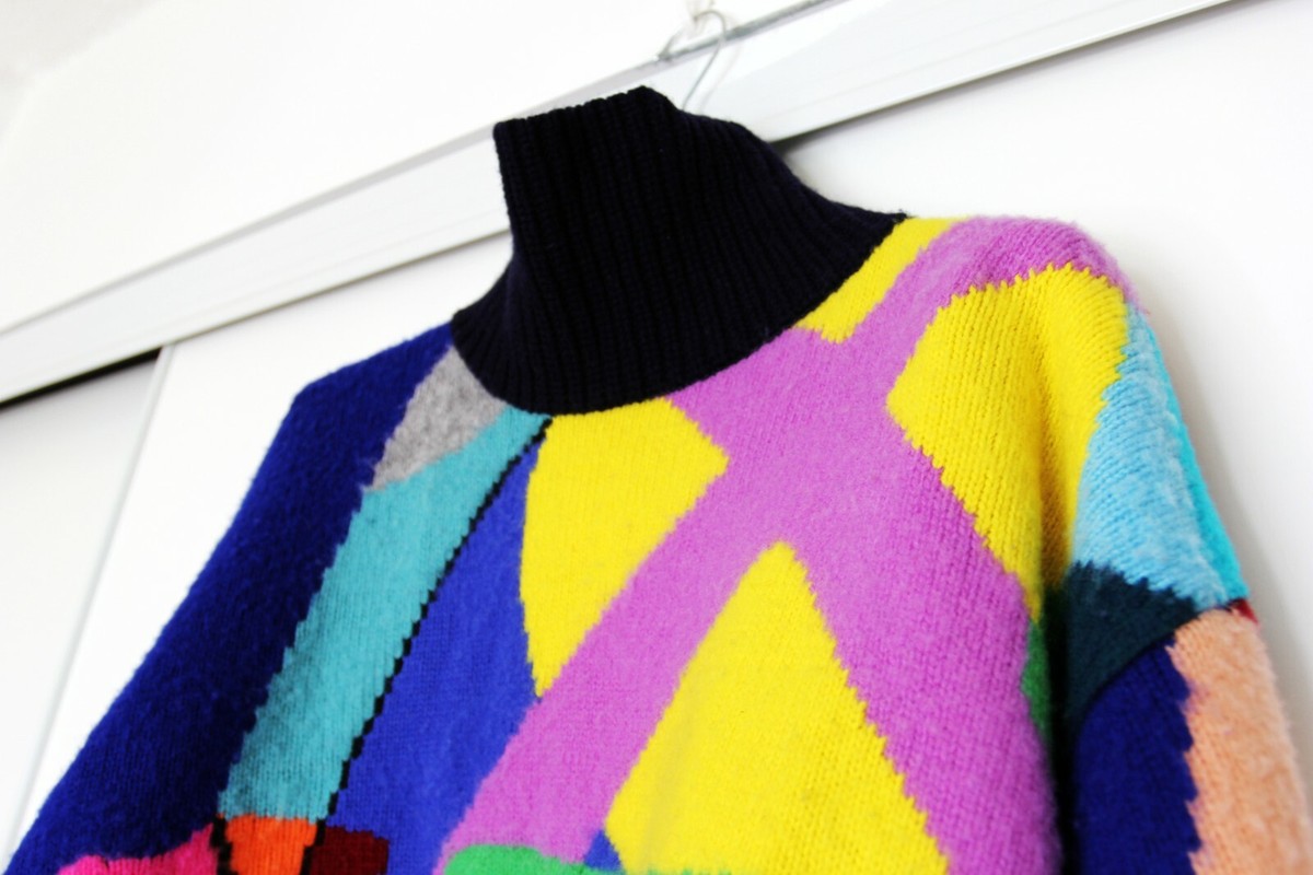 トップス sacai x KAWS / Jaqcuard Knit Pullover 3 Sacai - KAWS Jacquard Knit Pullover | HBX - Globally Curated